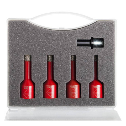 Zestaw wierteł diamentowych Mini Drygres Premium RUBI Zestaw wierteł diamentowych Mini Drygres Premium RUBI