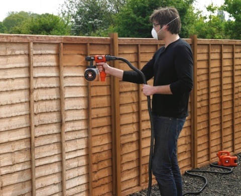 BLACK DECKER PISTOLET NATRYSKOWY 450W HVLP400