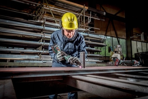 Akumulatorowa szlifierka prosta METABO GVB 18 LTX BL 11-28 18V; metaBOX 145 L