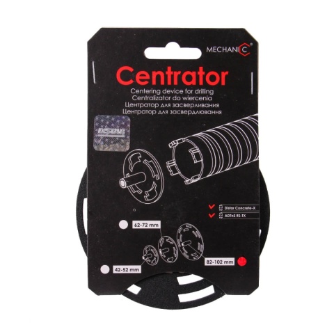 CENTRATOR Distar nakładka centrująca RS/RM-TX 82/102