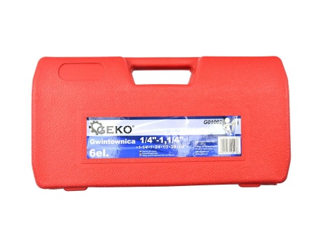 Gwintownica GEKO 6 el. 1/4"-1,1/4"
