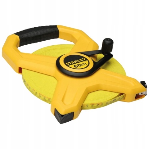 Miara z włókna szklanego STANLEY długa 60m x 12,7 mm (obudowa otwarta) III kl.dokł.