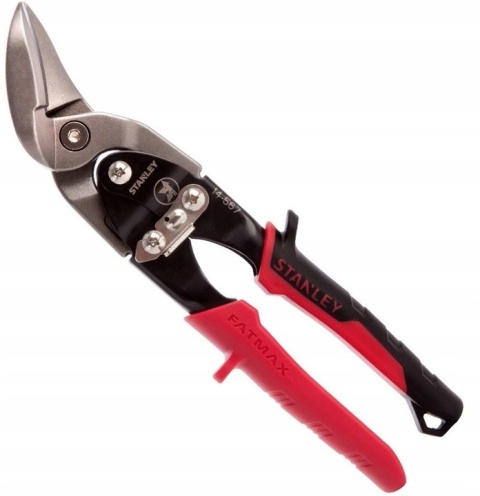 Nożyce STANLEY FatMax proste wygięte lewe