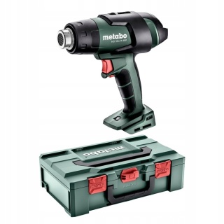 Opalarka akumulatorowa METABO HG 18 LTX 500 18V; metaBOX 145 L