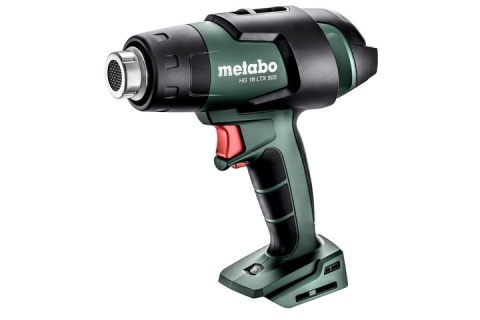 Opalarka akumulatorowa METABO HG 18 LTX 500 18V; metaBOX 145 L