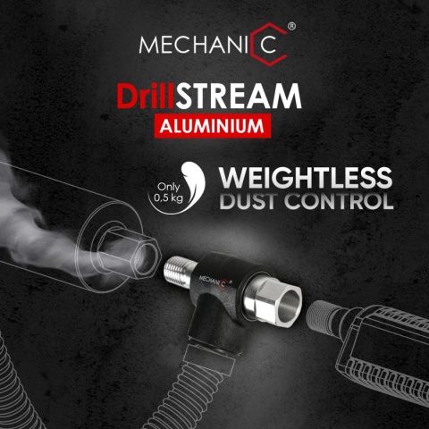 POCHŁANIACZ PYŁU Mechanic DRILLSTREAM ALUMINIUM