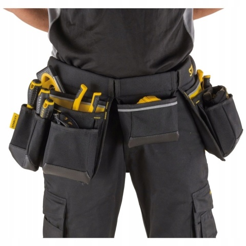 Pas monterski STANLEY biodrowy, dwie kieszenie