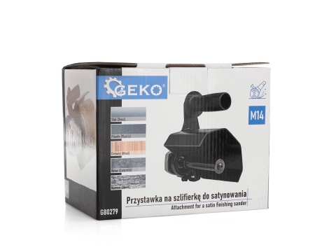 Przystawka na szlifierkę do szlifowania GEKO - satynowania - matowienia M14
