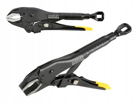 Szczypce zaciskowe STANLEY FATMAX zaokrąglone 250mm