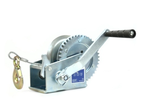 Wciągarka linowa pozioma GEKO 1000LB/450kg 5m linki