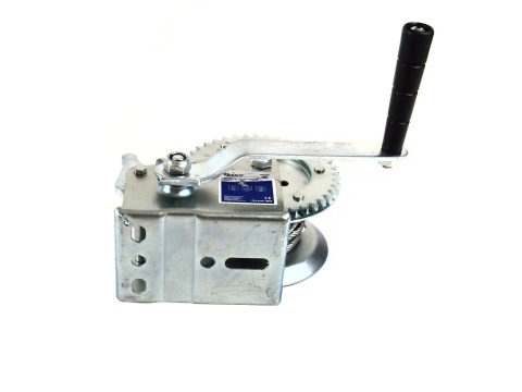 Wciągarka linowa pozioma GEKO 1000LB/450kg 5m linki