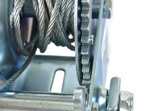 Wciągarka linowa pozioma GEKO 1000LB/450kg 5m linki