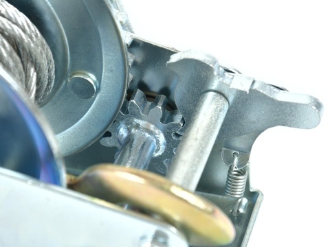 Wciągarka linowa pozioma GEKO 1000LB/450kg 5m linki