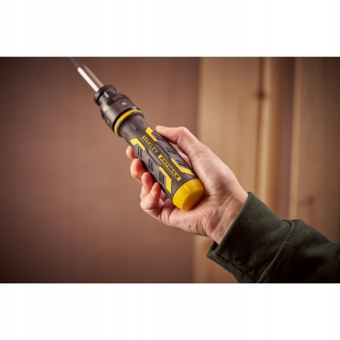 Wkrętak grzechotkowy Stanley SPEEDDRIVE z bitami