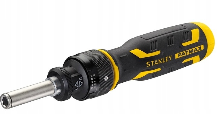 Wkrętak grzechotkowy Stanley SPEEDDRIVE z bitami
