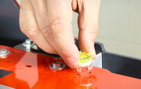 Zestaw Poziomujący do Przecinarek Rubi Laser Kit