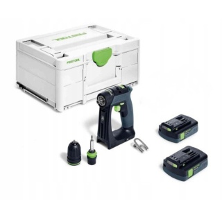 Akumulatorowa Festool wiertarko-wkrętarka CXS 18 C 3,0-Plus BEZ ŁADOWARKI