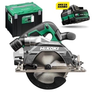 Akumulatorowa pilarka tarczowa Hikoki C3606DB W2Z