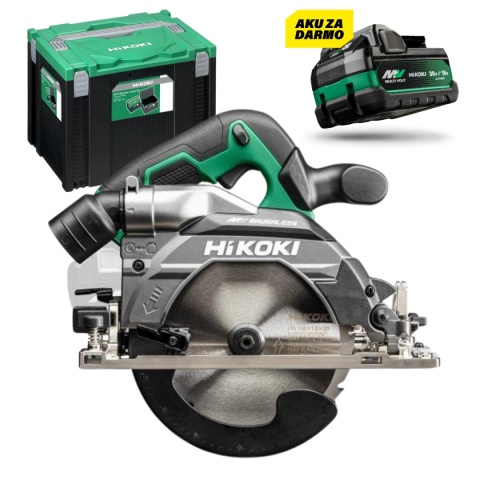 Akumulatorowa pilarka tarczowa Hikoki C3606DB W2Z