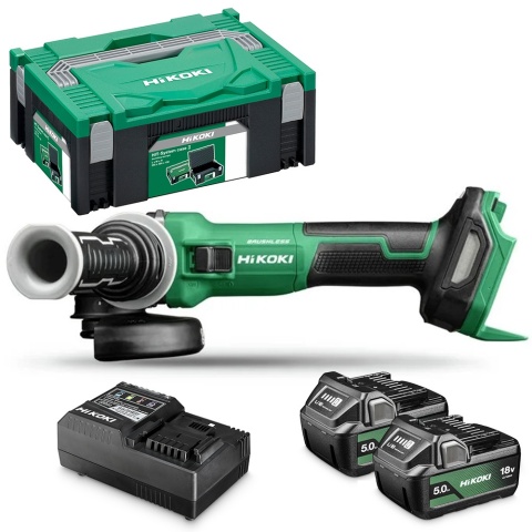 Akumulatorowa szlifierka kątowa Hikoki G1813DVE WQZ