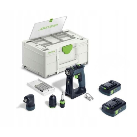 Akumulatorowa wiertarko-wkrętarka Festool CXS 18 C 3,0-Set BEZ ŁADOWARKI