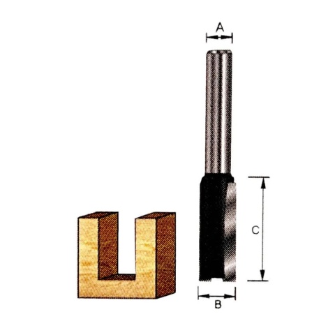 FREZ PROSTY Dewalt 15MM