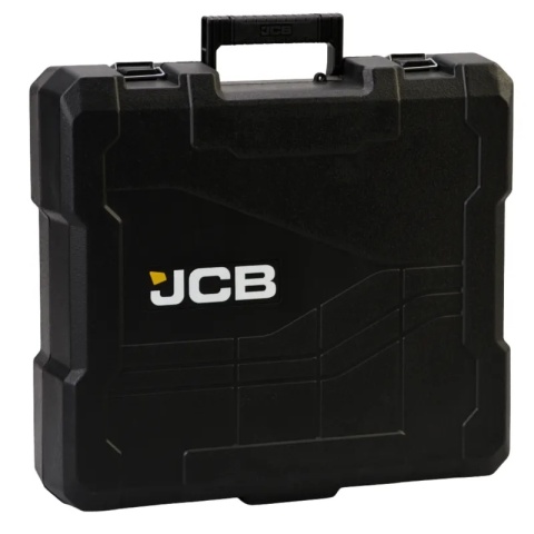 JCB Pro Power Tools 18V Zestaw (2 narzędzia) Wiertarko-wkrętarka udarowa (160 Nm) Zakrętarka udarowa (230 Nm) 2x akumulator 