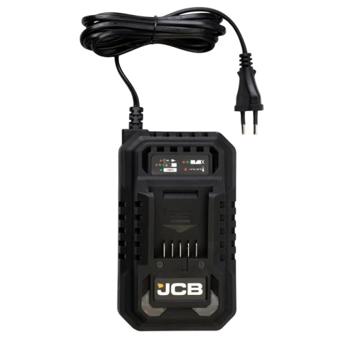 JCB Pro Power Tools 18V Zestaw Kompaktowa wiertarko-wkrętarka udarowa 75 Nm 2x akumulator 5.0Ah Szybka ładowarka 4.5A