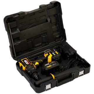 JCB Pro Power Tools 18V Zestaw Wiertarko-wkrętarka udarowa 160 Nm - 2x akumulator 5.0Ah Szybka ładowarka 4.5A