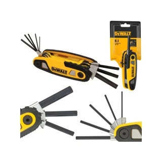 Kieszonkowy zestaw kluczy DeWalt HEX