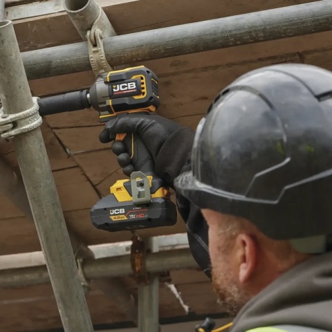 Klucz udarowy JCB Pro Power Tools 18V 1/2" 250 Nm (maks. 350 Nm)