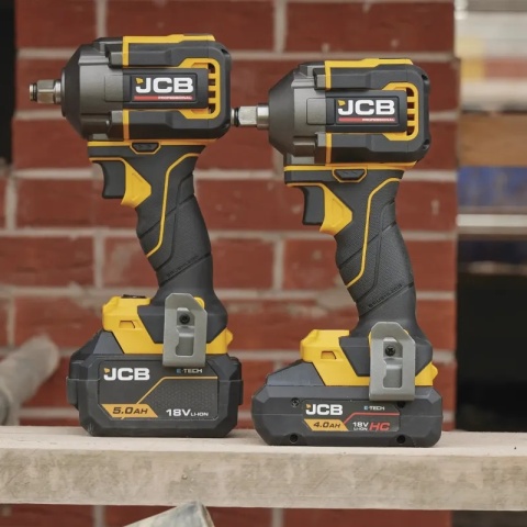 Klucz udarowy JCB Pro Power Tools 18V 1/2" 250 Nm (maks. 350 Nm)