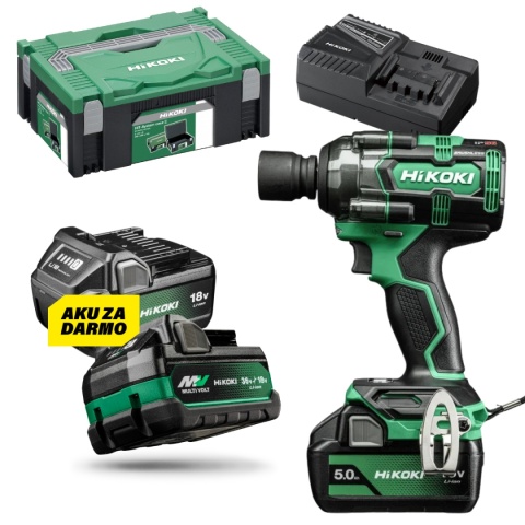 Klucz udarowy akumulatorowy Hikoki WR18DH WPZ
