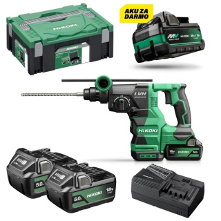 Młotowiertarka akumulatorowa Hikoki DH1826DA WPZ
