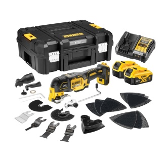 Narzędzie wielofunkcyjne bezszczotkowe 18 V 2x 5Ah XR DeWALT DCS356P2-QW
