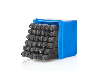 Numeratory litery i cyfry GEKO 8mm/36el.