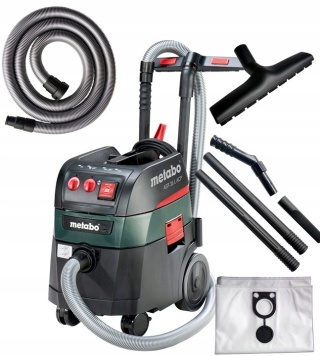 Odkurzacz przemysłowy Metabo ASR 35 l ACP 1400 W osprzęt