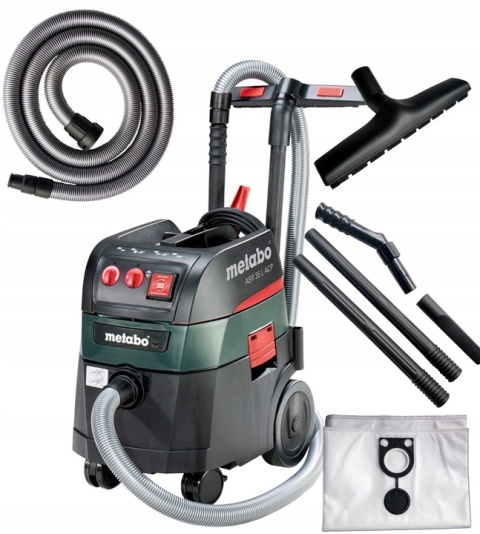 Odkurzacz przemysłowy Metabo ASR 35 l ACP 1400 W osprzęt