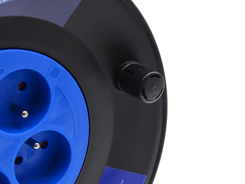 Przedłużacz elektryczny bębnowy GEKO 3x1.0mm2 40m