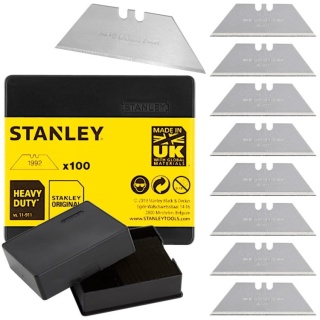 STANLEY Ostrze 1992, trapezowe długie, 100szt. - po 5szt.