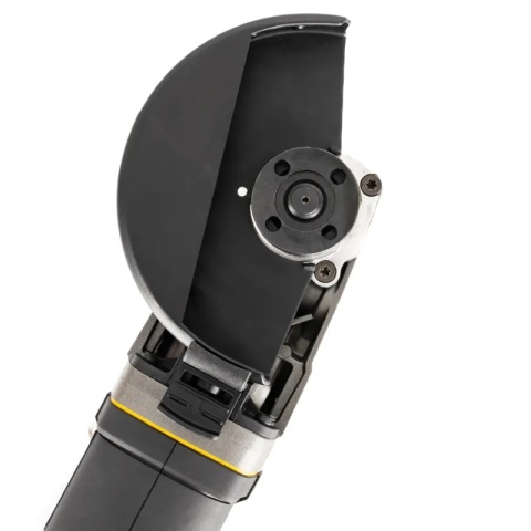 Szlifierka kątowa JCB Pro Power Tools 18V z włącznikiem łopatkowym (125 mm / 5") - głowica płaska