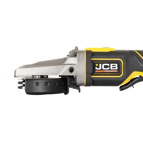 Szlifierka kątowa JCB Pro Power Tools 18V z włącznikiem łopatkowym (125 mm / 5") - głowica płaska