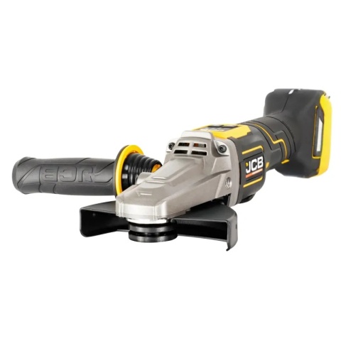 Szlifierka kątowa JCB Pro Power Tools 18V z włącznikiem łopatkowym (125 mm / 5") - głowica płaska