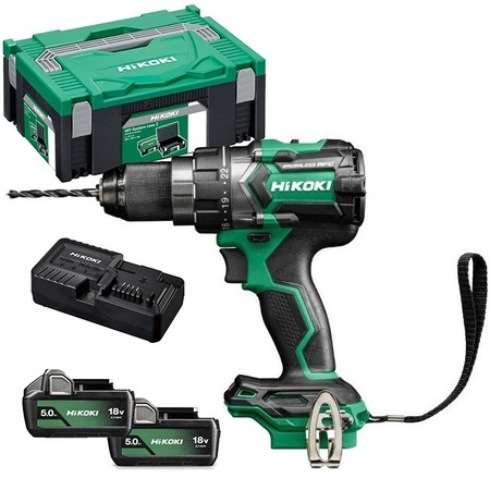 Wiertarko-wkrętarka Hikoki DS18DCWPZ AKU 18v, 2x5Ah, 140