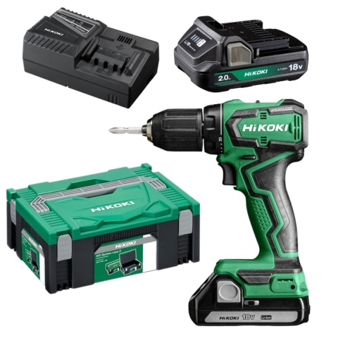 Wiertarko-wkrętarka akumulatorowa Hikoki DS18DD WRZ