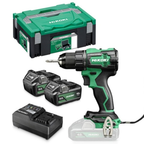 Wiertarko-wkrętarka akumulatorowa Hikoki DS18DE WFZ