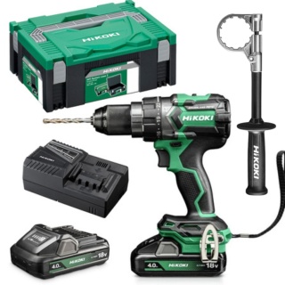 Wiertarko-wkrętarka udarowa Hikoki DV18DCWHZ 18V, AKU.