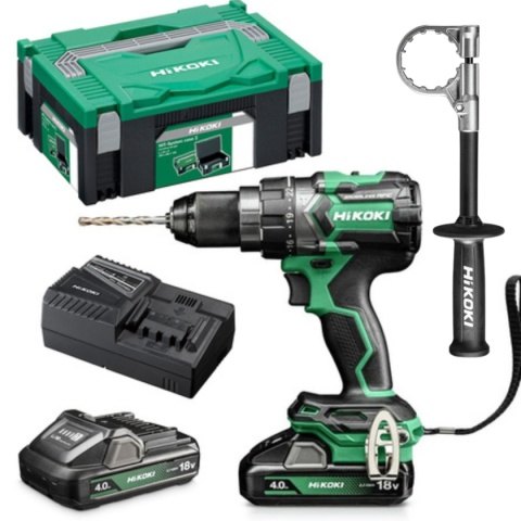 Wiertarko-wkrętarka udarowa Hikoki DV18DCWHZ 18V, AKU.
