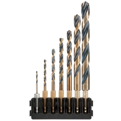 ZESTAW WIERTEŁ DO METALU 3-10 MM 7 SZT HSS DEWALT DT70831-QZ