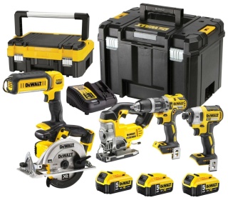 Zestaw elektronarzędzi DeWalt 11-elementowy